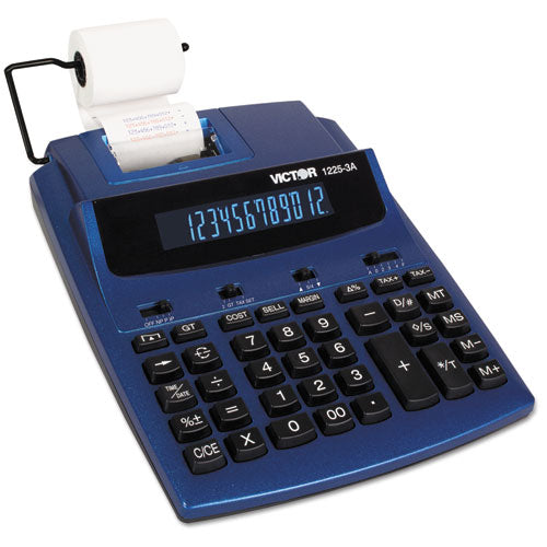 Victor® wholesale. 1225-3a Antimicrobial Two-color Printing Calculator, Blue-red Print, 3 Lines-sec. HSD Wholesale: Janitorial Supplies, Breakroom Supplies, Office Supplies.