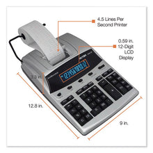 Load image into Gallery viewer, Victor® wholesale. 1240-3a Antimicrobial Printing Calculator, Black-red Print, 4.5 Lines-sec. HSD Wholesale: Janitorial Supplies, Breakroom Supplies, Office Supplies.