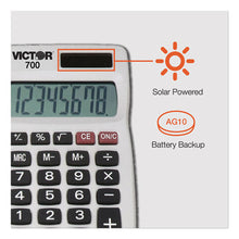 Load image into Gallery viewer, Victor® wholesale. 700 Pocket Calculator, 8-digit Lcd. HSD Wholesale: Janitorial Supplies, Breakroom Supplies, Office Supplies.