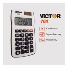 Load image into Gallery viewer, Victor® wholesale. 700 Pocket Calculator, 8-digit Lcd. HSD Wholesale: Janitorial Supplies, Breakroom Supplies, Office Supplies.