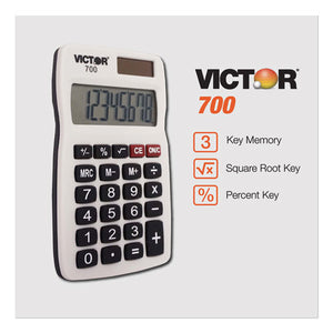 Victor® wholesale. 700 Pocket Calculator, 8-digit Lcd. HSD Wholesale: Janitorial Supplies, Breakroom Supplies, Office Supplies.