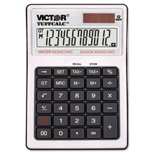 Load image into Gallery viewer, Victor® wholesale. Tuffcalc Desktop Calculator, 12-digit Lcd. HSD Wholesale: Janitorial Supplies, Breakroom Supplies, Office Supplies.