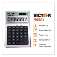 Load image into Gallery viewer, Victor® wholesale. Tuffcalc Desktop Calculator, 12-digit Lcd. HSD Wholesale: Janitorial Supplies, Breakroom Supplies, Office Supplies.