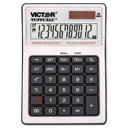 Victor® wholesale. Tuffcalc Desktop Calculator, 12-digit Lcd. HSD Wholesale: Janitorial Supplies, Breakroom Supplies, Office Supplies.