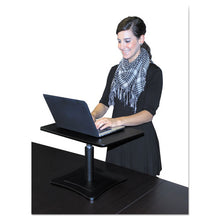 Load image into Gallery viewer, Victor® wholesale. Dc230 Adjustable Laptop Stand, 21&quot; X 13&quot; X 12&quot; To 15.75&quot;, Black, Supports 20 Lbs. HSD Wholesale: Janitorial Supplies, Breakroom Supplies, Office Supplies.