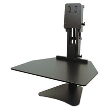 Load image into Gallery viewer, Victor® wholesale. High Rise Standing Desk Workstation, 28&quot; X 23&quot; X 10.5&quot; To 15.5&quot;, Black. HSD Wholesale: Janitorial Supplies, Breakroom Supplies, Office Supplies.