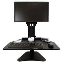 Load image into Gallery viewer, Victor® wholesale. High Rise Standing Desk Workstation, 28&quot; X 23&quot; X 10.5&quot; To 15.5&quot;, Black. HSD Wholesale: Janitorial Supplies, Breakroom Supplies, Office Supplies.