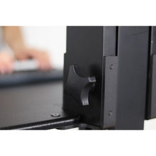 Load image into Gallery viewer, Victor® wholesale. High Rise Standing Desk Workstation, 28&quot; X 23&quot; X 10.5&quot; To 15.5&quot;, Black. HSD Wholesale: Janitorial Supplies, Breakroom Supplies, Office Supplies.