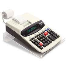 Load image into Gallery viewer, Victor® wholesale. Large Angled Acrylic Calculator Stand, 9 X 11 X 2, Clear. HSD Wholesale: Janitorial Supplies, Breakroom Supplies, Office Supplies.