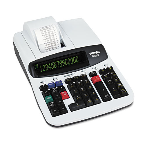 Victor® wholesale. Pl8000 One-color Prompt Logic Printing Calculator, Black Print, 8 Lines-sec. HSD Wholesale: Janitorial Supplies, Breakroom Supplies, Office Supplies.