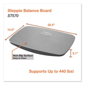 Victor® wholesale. Steppie Balance Board, 22.5w X 14.5d X 2.13h, Two-tone Gray. HSD Wholesale: Janitorial Supplies, Breakroom Supplies, Office Supplies.