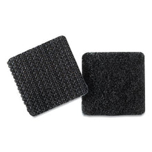 Load image into Gallery viewer, VELCRO® Brand wholesale. Sticky-back Fasteners, Removable Adhesive, 0.88&quot; X 0.88&quot;, Black, 12-pack. HSD Wholesale: Janitorial Supplies, Breakroom Supplies, Office Supplies.