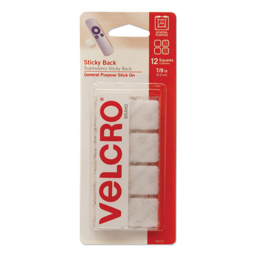 VELCRO® Brand wholesale. Sticky-back Fasteners, Removable Adhesive, 0.88