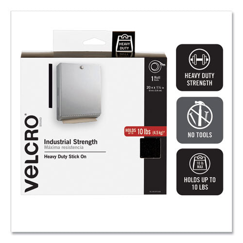 VELCRO® Brand wholesale. Industrial-strength Heavy-duty Fasteners With Dispenser Box, 2