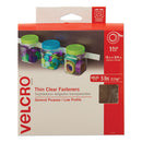 VELCRO® Brand wholesale. Sticky-back Fasteners, Removable Adhesive, 0.75" X 15 Ft, Clear. HSD Wholesale: Janitorial Supplies, Breakroom Supplies, Office Supplies.