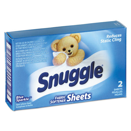 Snuggle® wholesale. Vend-design Fabric Softener Sheets, Blue Sparkle, 2 Sheets-box, 100 Boxes-carton. HSD Wholesale: Janitorial Supplies, Breakroom Supplies, Office Supplies.