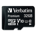 Verbatim® wholesale. 32gb Premium Microsdhc Memory Card With Adapter, Up To 90mb-s Read Speed. HSD Wholesale: Janitorial Supplies, Breakroom Supplies, Office Supplies.