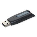 Verbatim® wholesale. Store 'n' Go V3 Usb 3.0 Drive, 8 Gb, Black-gray. HSD Wholesale: Janitorial Supplies, Breakroom Supplies, Office Supplies.