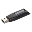 Verbatim® wholesale. Store 'n' Go V3 Usb 3.0 Drive, 16 Gb, Black-gray. HSD Wholesale: Janitorial Supplies, Breakroom Supplies, Office Supplies.