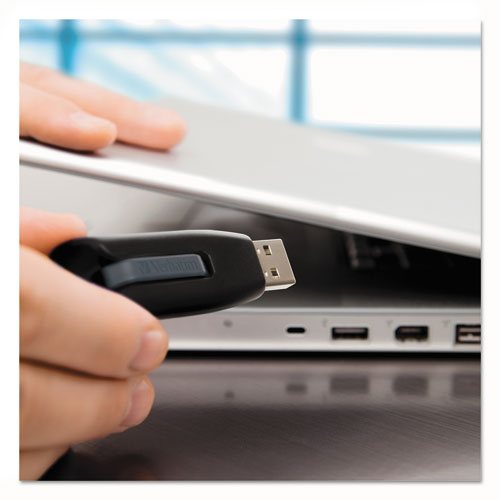Verbatim® wholesale. Store 'n' Go V3 Usb 3.0 Drive, 16 Gb, Black-gray. HSD Wholesale: Janitorial Supplies, Breakroom Supplies, Office Supplies.