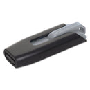 Verbatim® wholesale. Store 'n' Go V3 Usb 3.0 Drive, 64 Gb, Black-gray. HSD Wholesale: Janitorial Supplies, Breakroom Supplies, Office Supplies.