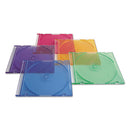 Verbatim® wholesale. Cd-dvd Slim Case, Assorted Colors, 50-pack. HSD Wholesale: Janitorial Supplies, Breakroom Supplies, Office Supplies.