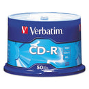 Verbatim® wholesale. Cd-r Discs, 700mb-80min, 52x, Spindle, Silver, 50-pack. HSD Wholesale: Janitorial Supplies, Breakroom Supplies, Office Supplies.