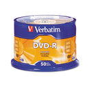 Verbatim® wholesale. Dvd-r Discs, 4.7gb, 16x, Spindle, Silver, 50-pack. HSD Wholesale: Janitorial Supplies, Breakroom Supplies, Office Supplies.