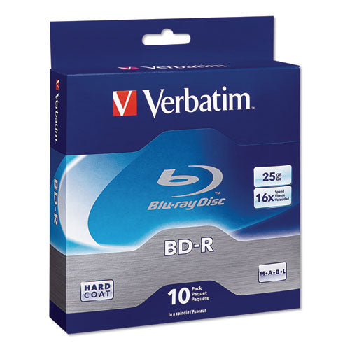 Verbatim® wholesale. Bd-r Blu-ray Disc, 25gb, 16x, 10-pk. HSD Wholesale: Janitorial Supplies, Breakroom Supplies, Office Supplies.