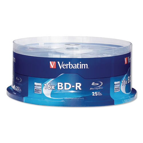 Verbatim® wholesale. Bd-r Blu-ray Disc, 25gb, 16x, 25-pk. HSD Wholesale: Janitorial Supplies, Breakroom Supplies, Office Supplies.