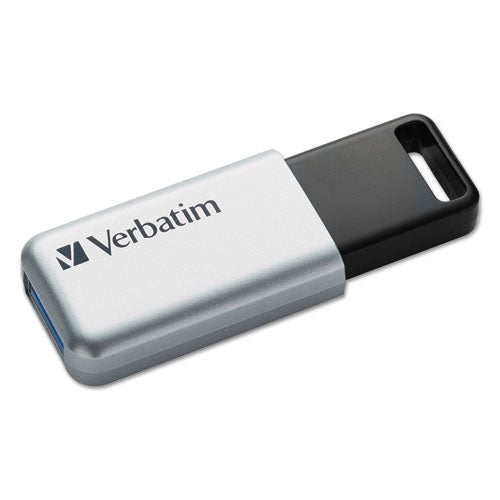 Verbatim® wholesale. Store 'n' Go Secure Pro Usb Flash Drive With Aes 256 Encryption, 16 Gb, Silver. HSD Wholesale: Janitorial Supplies, Breakroom Supplies, Office Supplies.