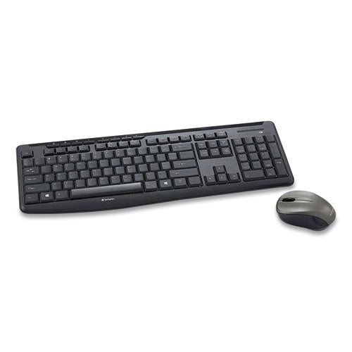 Verbatim® wholesale. Silent Wireless Mouse And Keyboard, 2.4 Ghz Frequency-32.8 Ft Wireless Range, Black. HSD Wholesale: Janitorial Supplies, Breakroom Supplies, Office Supplies.