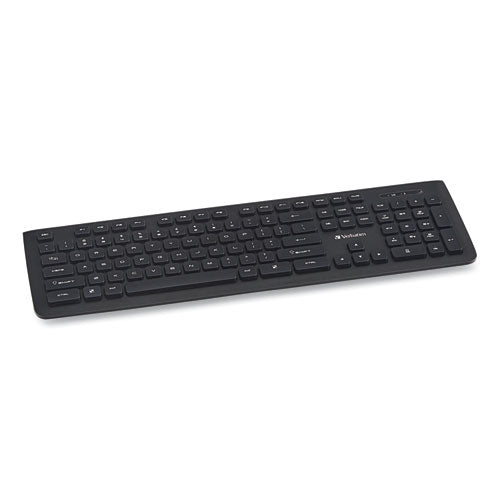 Verbatim® wholesale. Wireless Slim Keyboard, 103 Keys, Black. HSD Wholesale: Janitorial Supplies, Breakroom Supplies, Office Supplies.