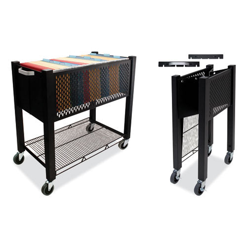 Vertiflex® wholesale. Instacart File Cart, 14.25w X 28.5d X 27.75h, Black. HSD Wholesale: Janitorial Supplies, Breakroom Supplies, Office Supplies.