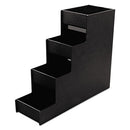 Vertiflex® Commercial Grade wholesale. Narrow Condiment Organizer, 6w X 19d X 15 7-8h, Black. HSD Wholesale: Janitorial Supplies, Breakroom Supplies, Office Supplies.