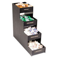 Vertiflex® Commercial Grade wholesale. Narrow Condiment Organizer, 6w X 19d X 15 7-8h, Black. HSD Wholesale: Janitorial Supplies, Breakroom Supplies, Office Supplies.