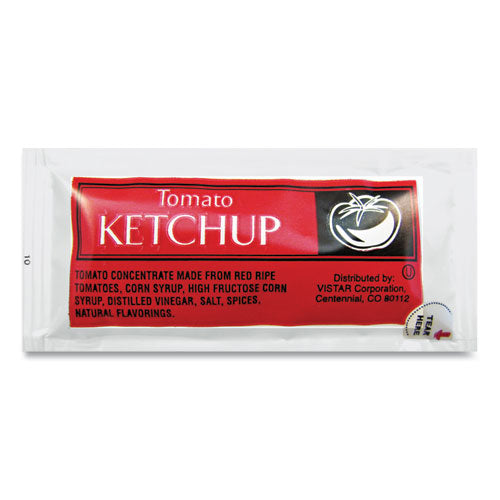 Vistar wholesale. Condiment Packets, Ketchup, 0.25 Oz Packet, 200-carton. HSD Wholesale: Janitorial Supplies, Breakroom Supplies, Office Supplies.