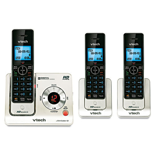 Vtech® wholesale. Ls6425-3 Dect 6.0 Cordless Voice Announce Answering System. HSD Wholesale: Janitorial Supplies, Breakroom Supplies, Office Supplies.