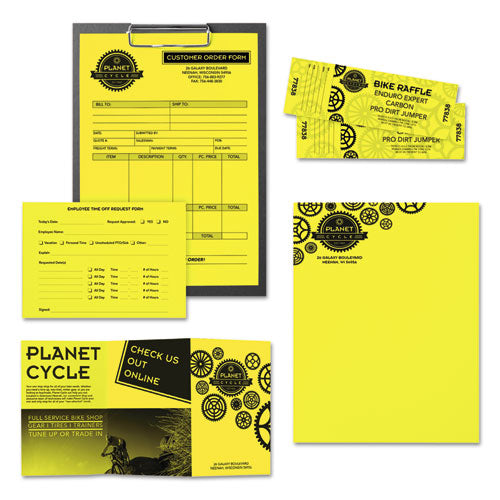 Astrobrights® wholesale. Color Paper, 24 Lb, 8.5 X 11, Lift-off Lemon, 500-ream. HSD Wholesale: Janitorial Supplies, Breakroom Supplies, Office Supplies.