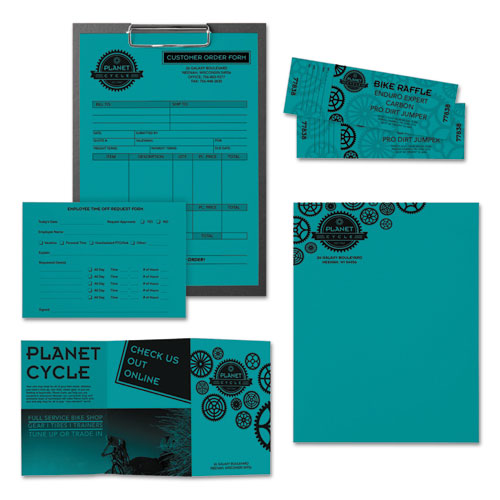 Astrobrights® wholesale. Color Paper, 24 Lb, 8.5 X 11, Terrestrial Teal, 500 Sheets-ream. HSD Wholesale: Janitorial Supplies, Breakroom Supplies, Office Supplies.