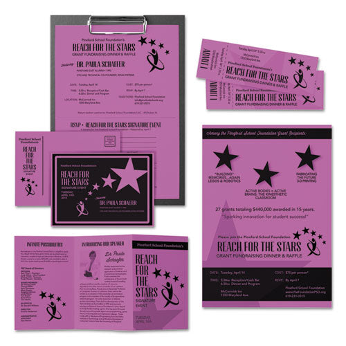 Astrobrights® wholesale. Color Cardstock, 65 Lb, 8.5 X 11, Outrageous Orchid, 250-pack. HSD Wholesale: Janitorial Supplies, Breakroom Supplies, Office Supplies.