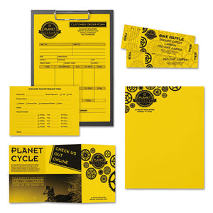 Astrobrights® wholesale. Color Paper, 24 Lb, 8.5 X 11, Solar Yellow, 500-ream. HSD Wholesale: Janitorial Supplies, Breakroom Supplies, Office Supplies.