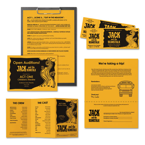 Astrobrights® wholesale. Color Paper, 24 Lb, 8.5 X 11, Galaxy Gold, 500 Sheets-ream. HSD Wholesale: Janitorial Supplies, Breakroom Supplies, Office Supplies.