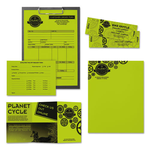 Astrobrights® wholesale. Color Paper, 24 Lb, 11 X 17, Terra Green, 500-ream. HSD Wholesale: Janitorial Supplies, Breakroom Supplies, Office Supplies.
