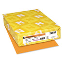 Astrobrights® wholesale. Color Paper, 24 Lb, 8.5 X 11, Cosmic Orange, 500-ream. HSD Wholesale: Janitorial Supplies, Breakroom Supplies, Office Supplies.