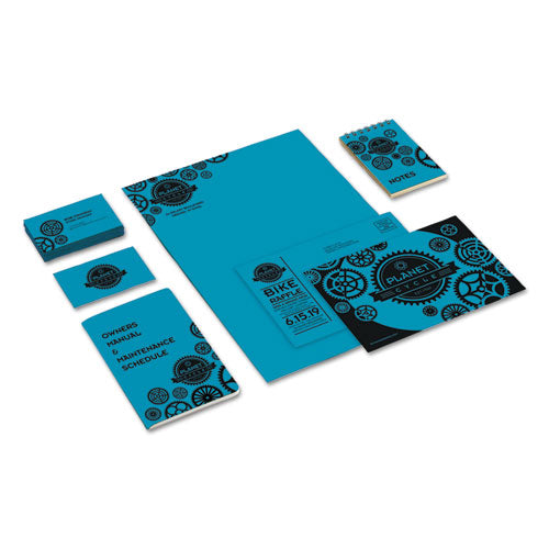 Astrobrights® wholesale. Color Cardstock, 65 Lb, 8.5 X 11, Celestial Blue, 250-pack. HSD Wholesale: Janitorial Supplies, Breakroom Supplies, Office Supplies.