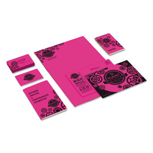 Astrobrights® wholesale. Color Cardstock, 65 Lb, 8.5 X 11, Fireball Fuchsia, 250-pack. HSD Wholesale: Janitorial Supplies, Breakroom Supplies, Office Supplies.