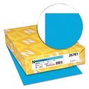 Neenah Paper wholesale. Exact Brights Paper, 20lb, 8.5 X 11, Bright Blue, 500-ream. HSD Wholesale: Janitorial Supplies, Breakroom Supplies, Office Supplies.