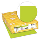 Neenah Paper wholesale. Exact Brights Paper, 20lb, 8.5 X 11, Bright Green, 500-ream. HSD Wholesale: Janitorial Supplies, Breakroom Supplies, Office Supplies.