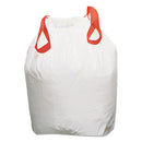 Draw 'n Tie® wholesale. Heavy-duty Trash Bags, 13 Gal, 0.9 Mil, 24.5" X 27.38", White, 200-box. HSD Wholesale: Janitorial Supplies, Breakroom Supplies, Office Supplies.